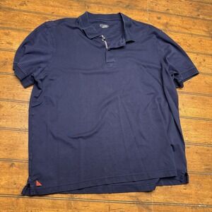 UNTUCKit 100% cotton Blue Polo Shirt‎ Mens Size XL